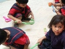 SandPlay area lollipop nursery